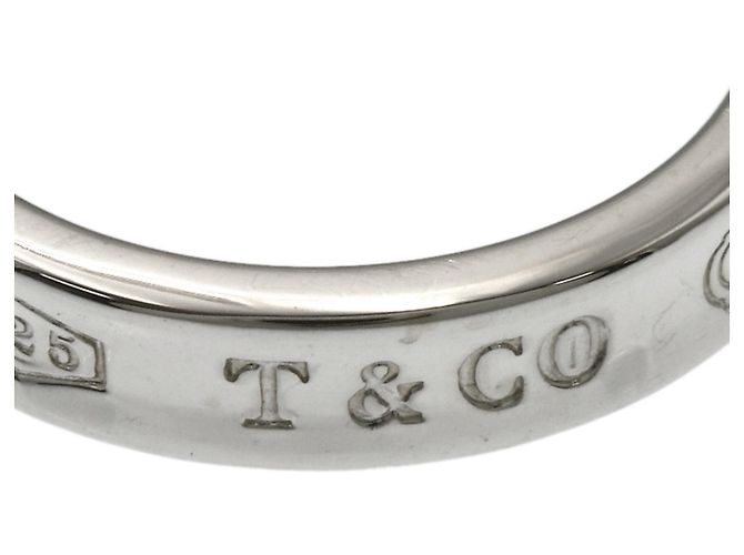 Tiffany & Co. 1837 schmaler Silberring - Ansicht 6
