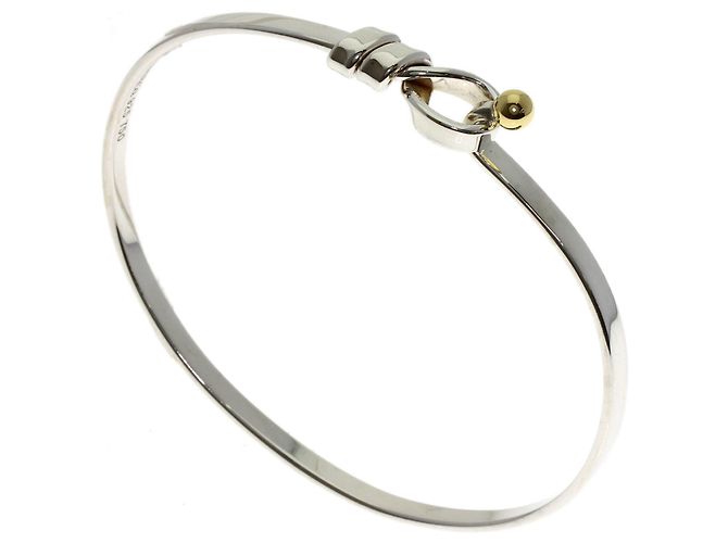Pulseira de charms Tiffany & Co. em prata e ouro amarelo 18K - vista 2