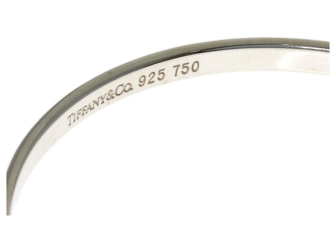 Pulseira de charms Tiffany & Co. em prata e ouro amarelo 18K - vista 4