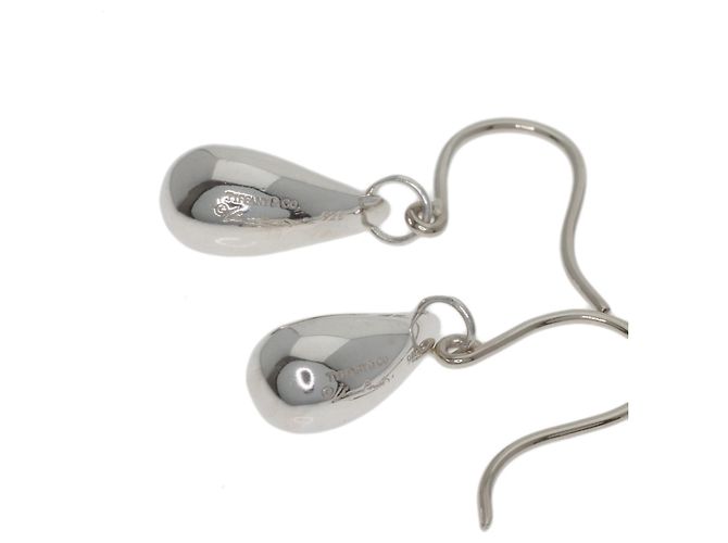 Orecchini a lobo in argento Tiffany & Co. a forma di goccia - vista 3
