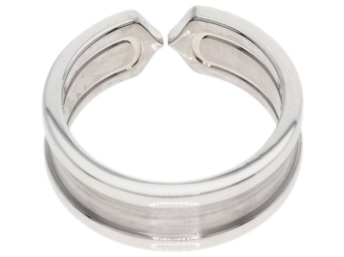 Anello Cartier C2 SM in diamante e oro bianco 18K - vista 4