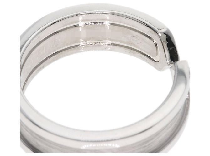 Anello Cartier C2 SM in diamante e oro bianco 18K - vista 6