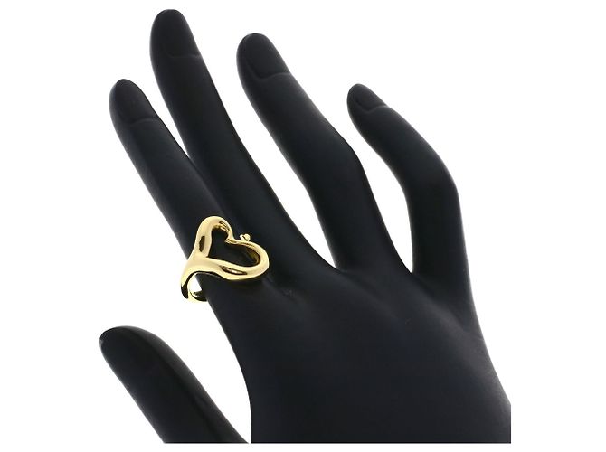 Anello Open Heart di Tiffany & Co. in oro giallo 18K - vista 6