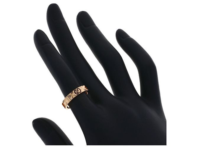 Anello Gucci Icon Heart & Star #9 in oro rosa 18K - vista 6