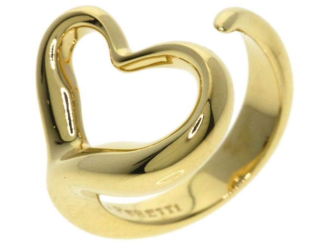 Anello Open Heart di Tiffany & Co. in oro giallo 18K - vista 2