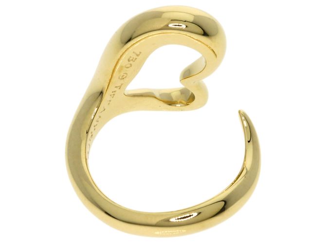 Anello Open Heart di Tiffany & Co. in oro giallo 18K - vista 4
