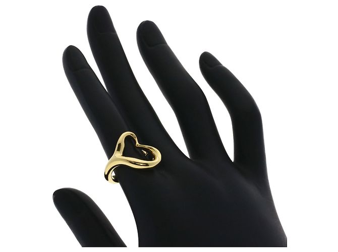 Anello Open Heart di Tiffany & Co. in oro giallo 18K - vista 6