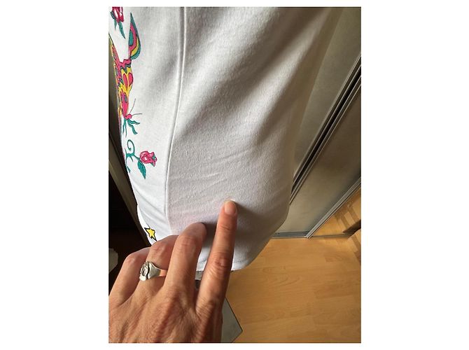 T-shirt estampada Christian Dior Gitane Branco Multicor - vista 11