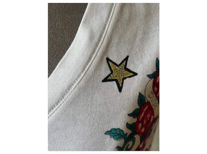 T-shirt estampada Christian Dior Gitane Branco Multicor - vista 6