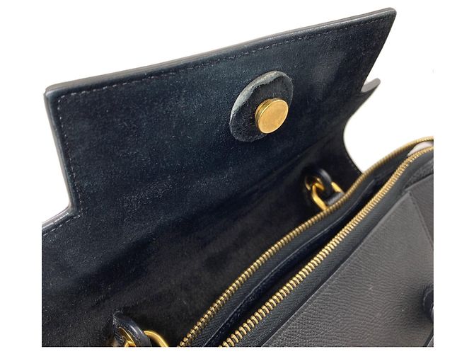 Céline Celine Belt Bag Micro 2-Way Handtasche Schwarz - Ansicht 6