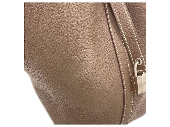 Hermès Hermes Picotin Lock PM Handtasche Beige - Ansicht 11