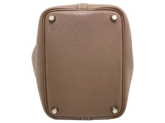 Hermès Hermes Picotin Lock PM Handtasche Beige - Ansicht 4