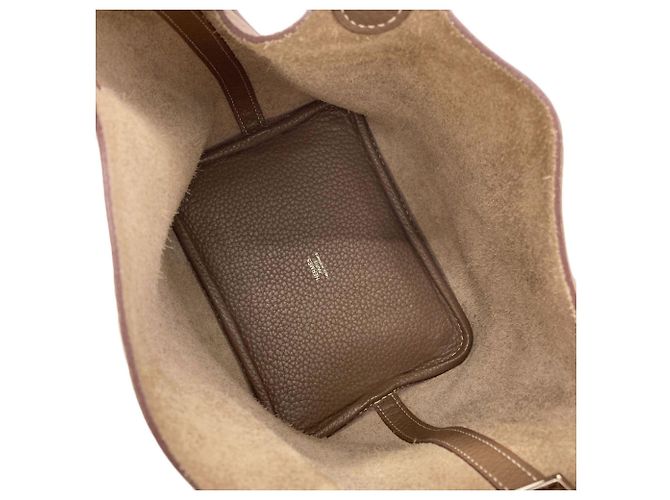 Hermès Hermes Picotin Lock PM Handtasche Beige - Ansicht 5