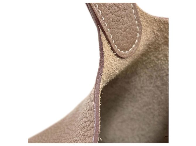 Hermès Hermes Picotin Lock PM Handtasche Beige - Ansicht 9