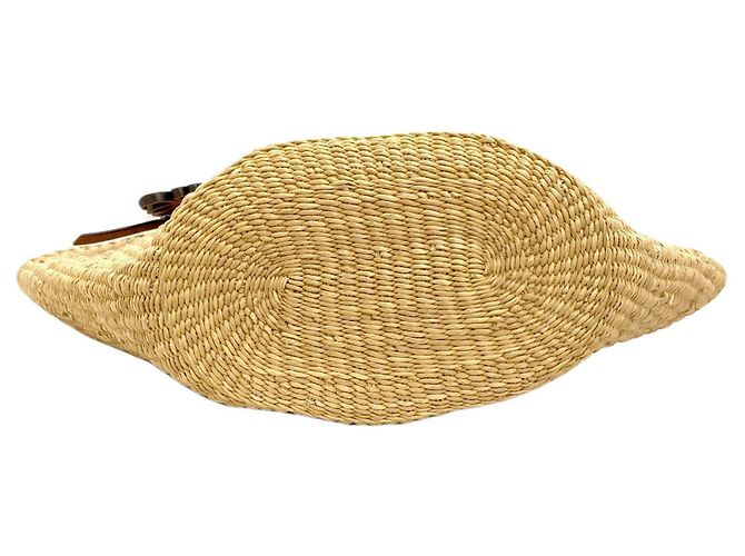 Borsa Tote Loewe Shell Basket Bag Beige - vista 4