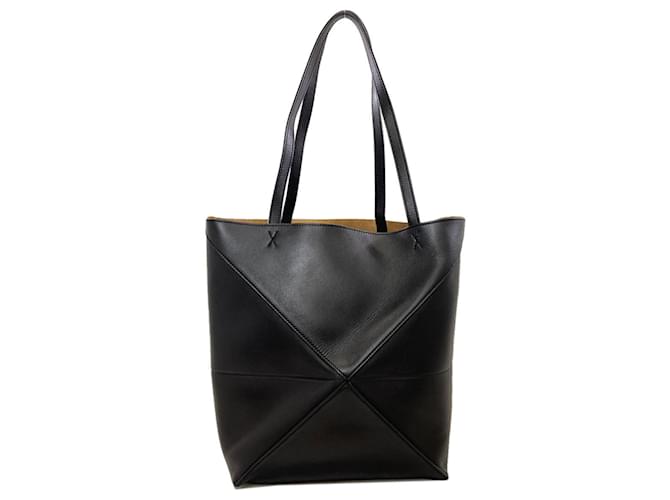 Loewe Puzzlefold Tote Medium Tasche Schwarz - Ansicht 2