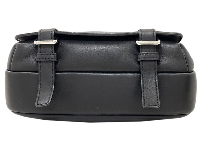 Borsa a tracolla militare Loewe Long Shoulder Nero - vista 4