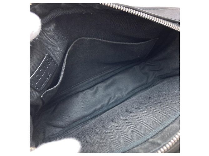 Borsa a tracolla militare Loewe Long Shoulder Nero - vista 5