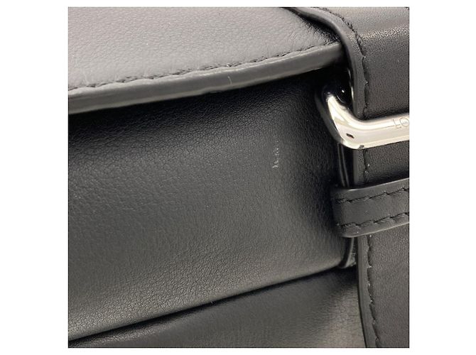 Borsa a tracolla militare Loewe Long Shoulder Nero - vista 8