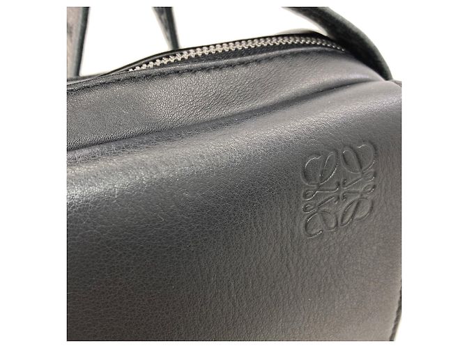 Borsa a tracolla militare Loewe Long Shoulder Nero - vista 9