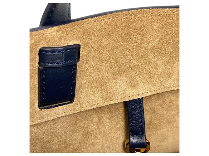 Borsa a 2 modi Loewe Hammock Nugget Blu navy - vista 9