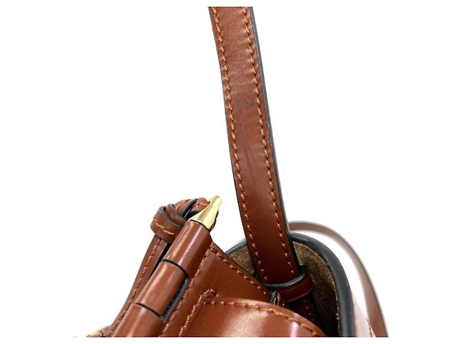 Borsa a tracolla Loewe Gate Dual Mini Heart Motif Marrone - vista 14