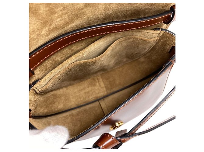 Borsa a tracolla Loewe Gate Dual Mini Heart Motif Marrone - vista 5