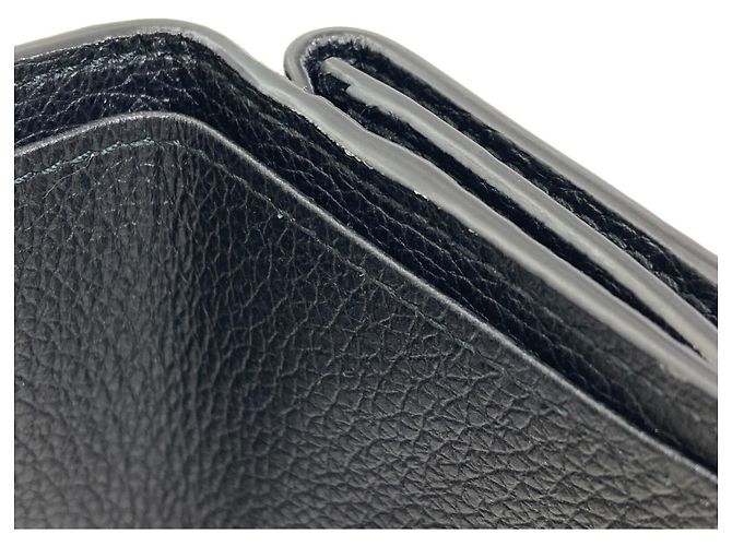 Gucci Tri-fold Ledergeldbörse Schwarz - Ansicht 9