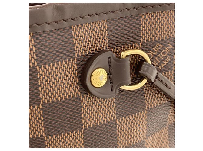 Borsa Tote Louis Vuitton Neverfull PM Damier ebene - vista 12