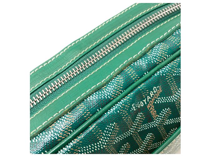 Borsa a Spalla Goyard Cup Vert PM Star Print Verde - vista 8