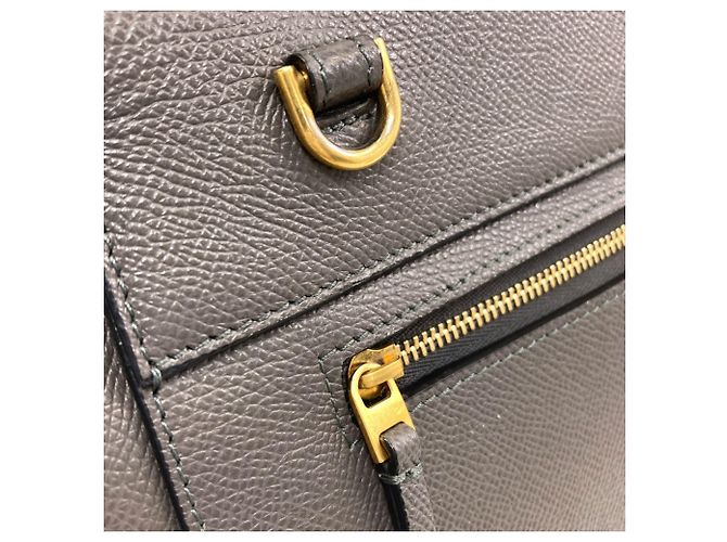 Céline Celine Belt Bag Micro 2-Way Handtasche Braun - Ansicht 9