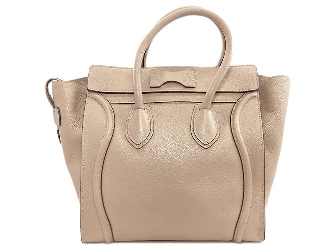 Céline Borsa Tote Mini Celine Luggage Marrone - vista 2