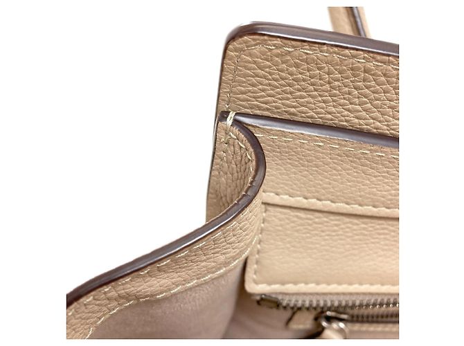 Céline Borsa Tote Mini Celine Luggage Marrone - vista 9