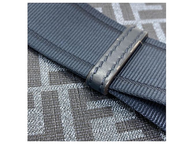 Fendi Diagonal Camera Case Shoulder Bag Navy blue - view 13