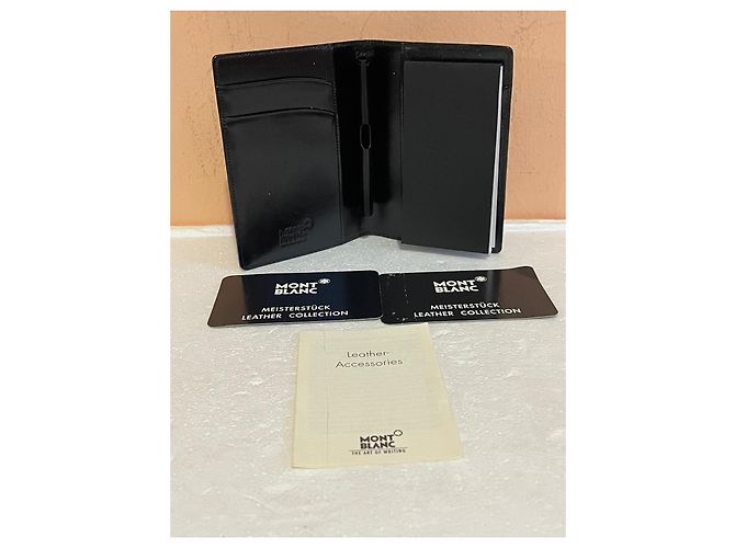 Montblanc Meisterstück Black Leather Wallet - view 6