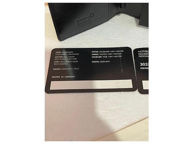 Montblanc Meisterstück Black Leather Wallet - view 9