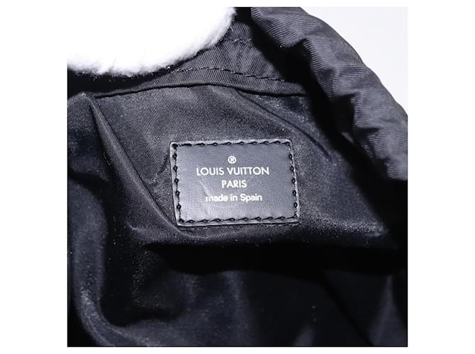 Louis Vuitton Cabas Light Drawstring Monogram Eclipse Canvas Nero - vista 6