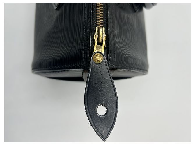 Louis Vuitton Speedy Epi Leather 25 Nero - vista 4