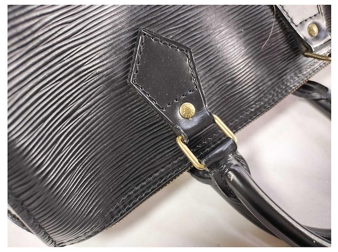 Louis Vuitton Speedy Epi Leather 25 Nero - vista 5