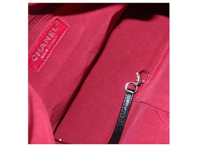 Chanel Gabrielle Hobo trapuntato in pelle di vitello invecchiata Small Nero - vista 5