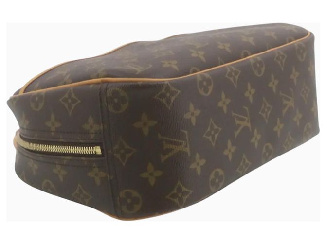 Louis Vuitton Trouville Monogram Canvas medium Marrone - vista 3