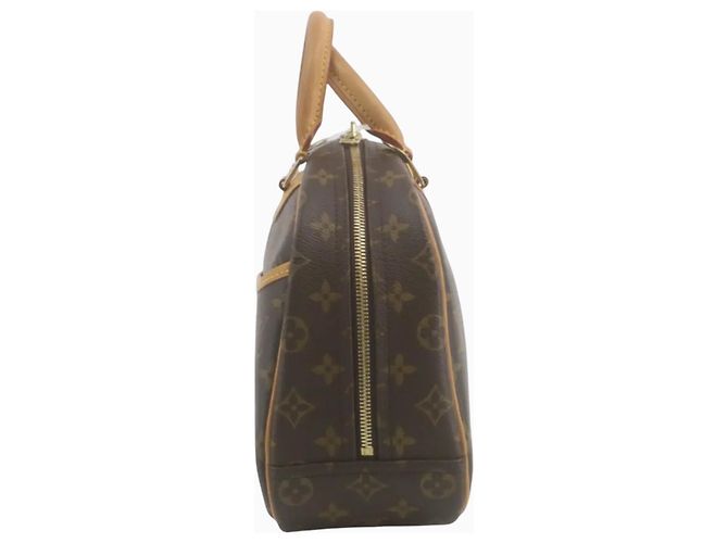 Louis Vuitton Trouville Monogram Canvas medium Marrone - vista 4