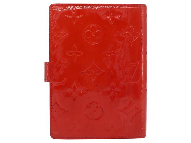 Copertina Agenda Louis Vuitton Patent PM Rosso - vista 2
