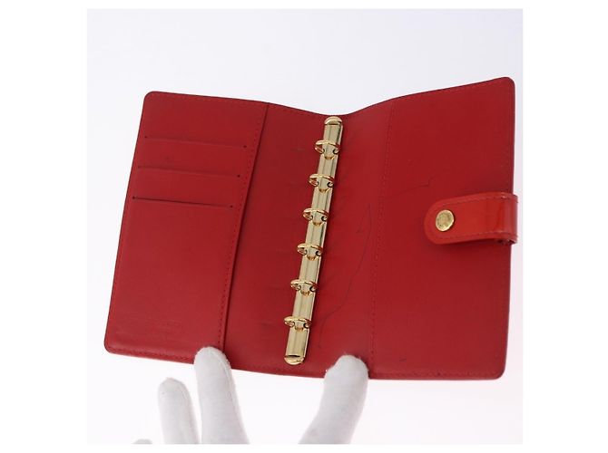 Copertina Agenda Louis Vuitton Patent PM Rosso - vista 5