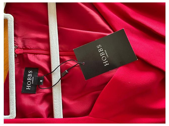 Hobbs Angela Kleid Bordeaux - Ansicht 3