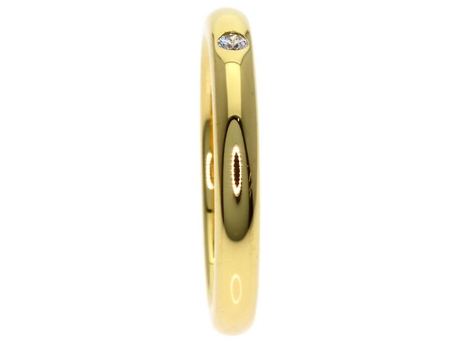 Tiffany & Co. 18K Gelbgold Diamantring - Ansicht 3