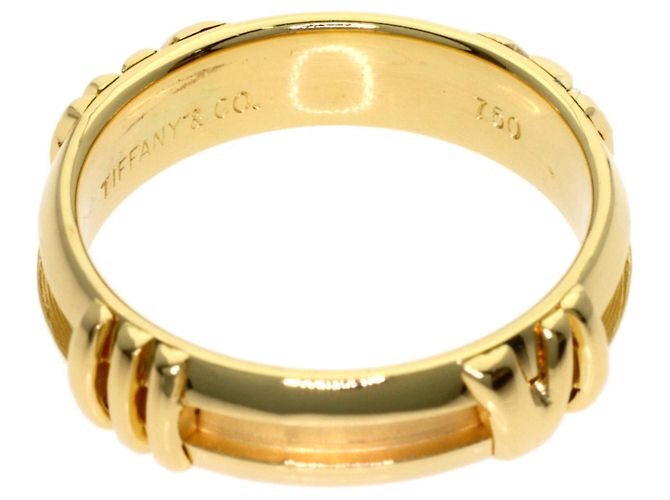 Anello Atlas di Tiffany & Co. in oro giallo - vista 4