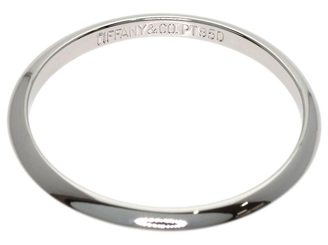 Tiffany & Co. Knife Edge Ring aus Platin - Ansicht 4