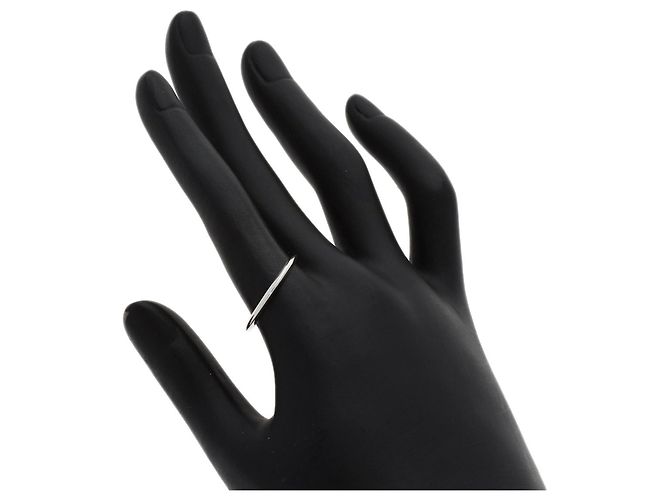 Tiffany & Co. Knife Edge Ring aus Platin - Ansicht 5