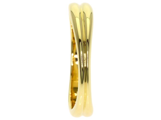 Anello Double Wave di Tiffany & Co. in oro giallo 18K - vista 3
